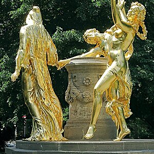Mozartbrunnen in Dresden_3