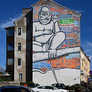 Hausfassade Innsbruck Wilten Neurauthgasse