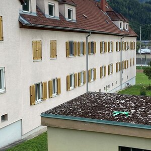 Ein verloren gegangener Flieger in der Hochschwab-Siedlung