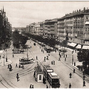 Wien Schottenring um 1906