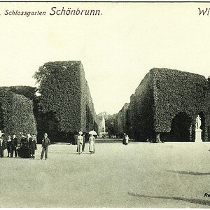 Schönbrunn Schlossgarten Allee