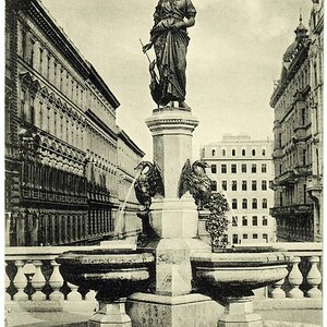 Wien Gänsemädchenbrunnen, Rahlstiege Gänsemädchen