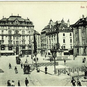 Wien, Am Hof um 1918