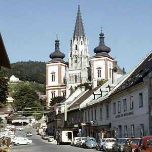 Mariazell, Basilika von Grazer Straße