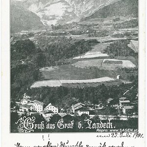 Graf Gemeinde Grins im Jahr 1901