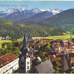 Imst mit Ötztaler Berge (Tirol)