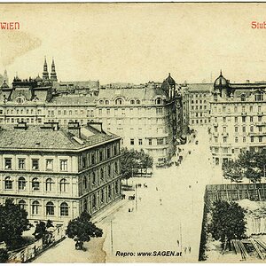 Wien Stubenring um 1900