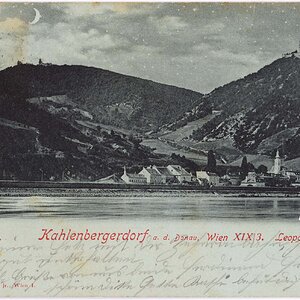 Wien Kahlenbergerdorf, Kahlenberg, Leopoldsberg um 1900