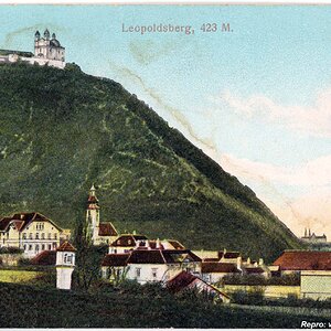 Wien, Leopoldsberg um 1905