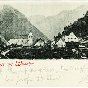 Wildalpen im Jahr 1898