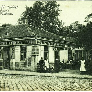 Wien, Hütteldorf. Leopold Bruckner's Bier- und Weinhaus