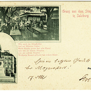 Salzburg Stieglkeller um 1900