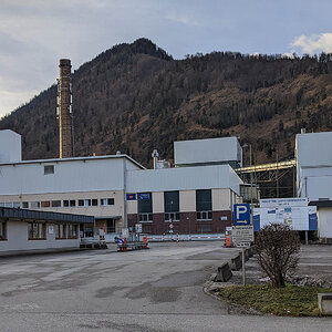 ehemalige Solvay-Werke Ebensee Toranlage