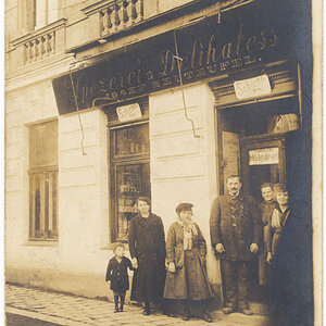 Wien Spezerei u. Delikatessen Josef Neuteufel, Hütteldorfer Straße 163