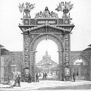 Wien, Weltausstellung 1873, Haupteingang