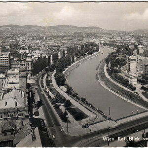 Wien, Kai - Blick vom Ringturm