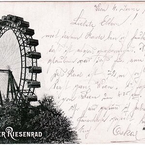 Wiener Riesenrad um 1900