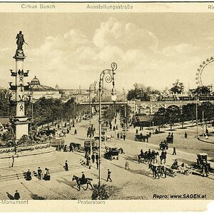 Wien Praterstern 1913