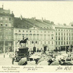 Wien, Am Hof um 1905