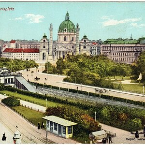 Wien Karlsplatz um 1911