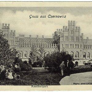 Czernowitz Residenzpark um 1902