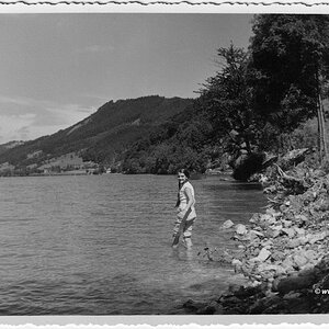 Am Attersee 1950er