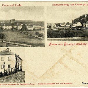 Baumgartenberg vor 1905