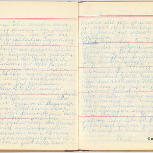 Tagebuch Urlaub in Österreich 1953 - 1957