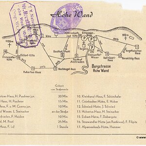 Tagebuch Urlaub in Österreich 1953 - 1957