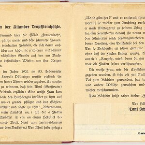 Tagebuch Urlaub in Österreich 1953 - 1957