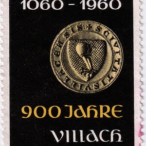 Reklamemarke 900 Jahre Villach