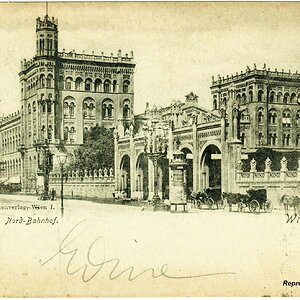 Wien Nordbahnhof um 1899