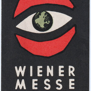 Reklamemarke Wiener Messe 1956