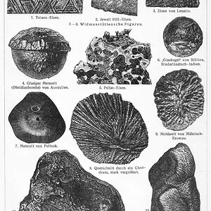 Meteorsteine Meyers Konversations-Lexikon 1906