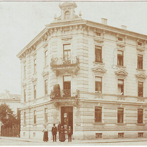 Salzburg Lasserstraße 30 um das Jahr 1909