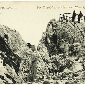 Schneeberg, Der Gruselplatz nächst dem Hotel Hochschneeberg