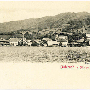 Unterach am Attersee 1898