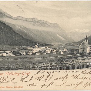 Waidring in Tirol um 1904
