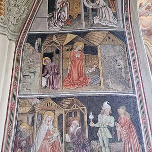 Terfens, Fresken um 1470, Meister von Absam
