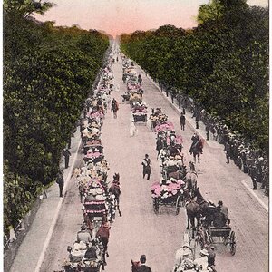 Wien Prater Hauptallee 1906