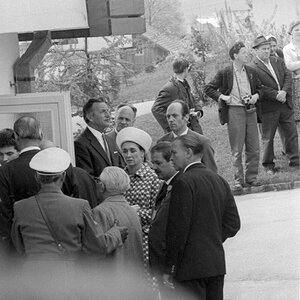 Queen Elizabeth II. im SOS-Kinderdorf Seekirchen am Wallersee Mai 1969