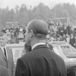 Queen Elizabeth II. im SOS-Kinderdorf Seekirchen am Wallersee Mai 1969