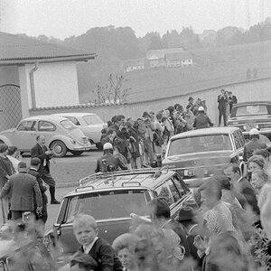 Queen Elizabeth II. im SOS-Kinderdorf Seekirchen am Wallersee Mai 1969