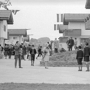 Queen Elizabeth II. im SOS-Kinderdorf Seekirchen am Wallersee Mai 1969