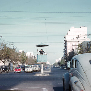 Verkehrspolizist 1950er Jahre