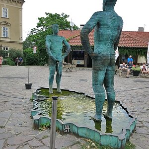 11 Kafka Brunnen in Malá Strana