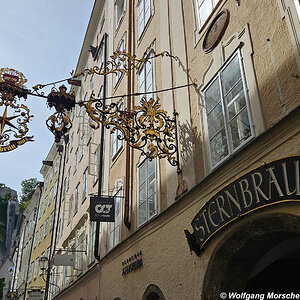 Salzburg Wirtshausausleger Sternbräu