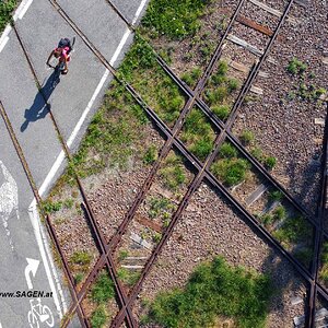 Medium 'Gleisfünfeck Mals, Vinschgaubahn - Detailansicht' in der Kategorie 'Vinschgaubahn, Vinschgerbahn'