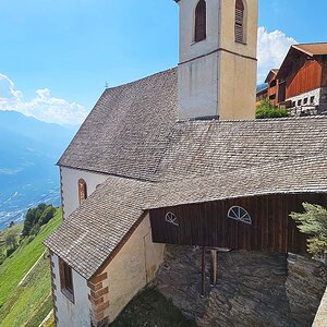 St. Martin im Kofel - Gang zur Sakristei