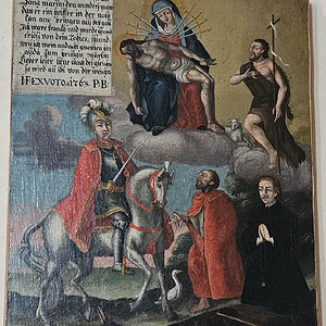 Votivbild, St. Martin im Kofel, datiert 1763